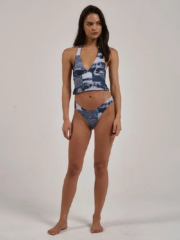 Alchemy Classic Bikini Bottom - New Teal Eco-friendly swimwear, Sustainable, Trendy, Fashionable