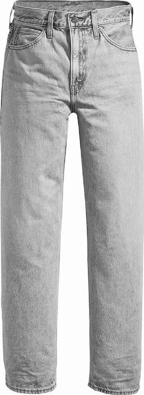 Dad Jeans - Women’s|-|Jeans Dad - Femme Casual Bootcut Ripped Jeans