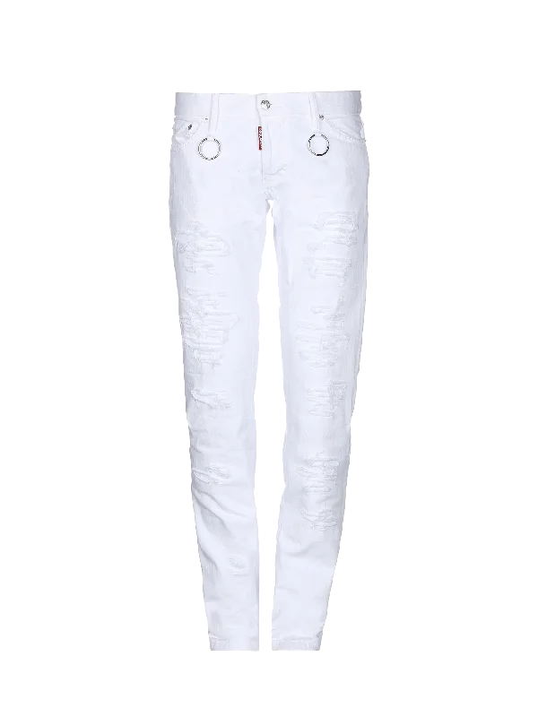 'slim' jeans Chic Double Waistband Jeans