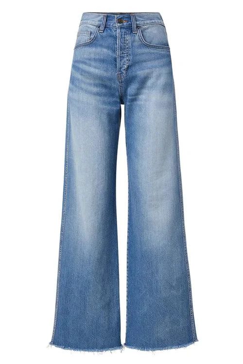 Taylor High Rise Wide Leg Jean Cozy Relaxed Fit Jeans