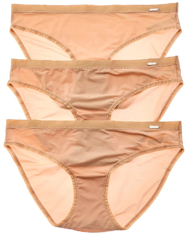 Le Mystere 3Pk Infinite Comfort Bikini Bikini with scalloped edges, Feminine, Stylish, Trendy