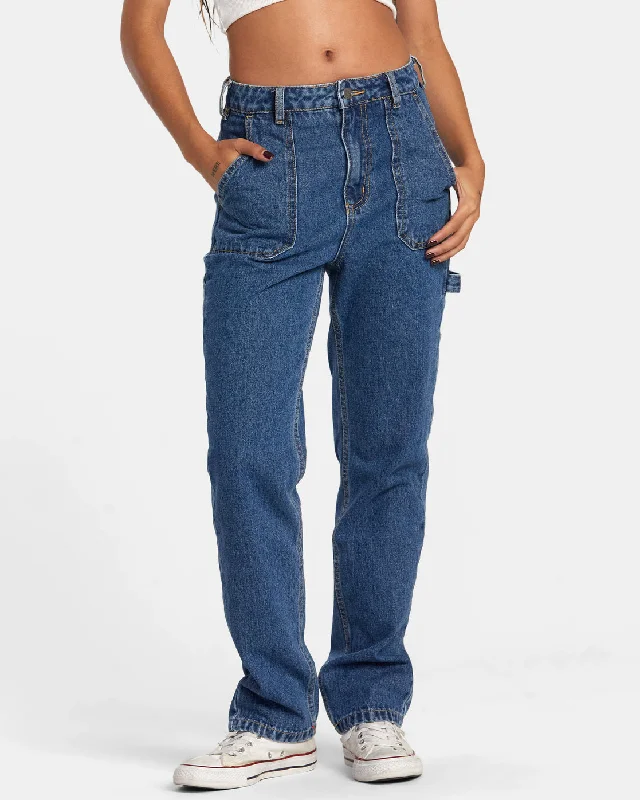 Dayshift Jeans - Blue Rinse Cozy Stretch High-Waist Jeans