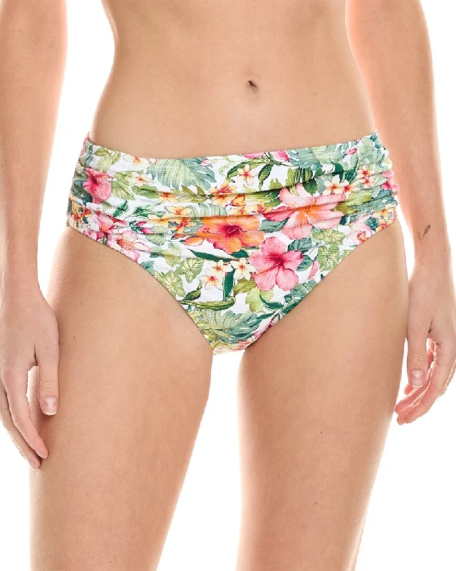 Tommy Bahama Island Cays Flora High-Waist Bikini Bottom Bikini with twisted straps, Sexy, Trendy, Chic