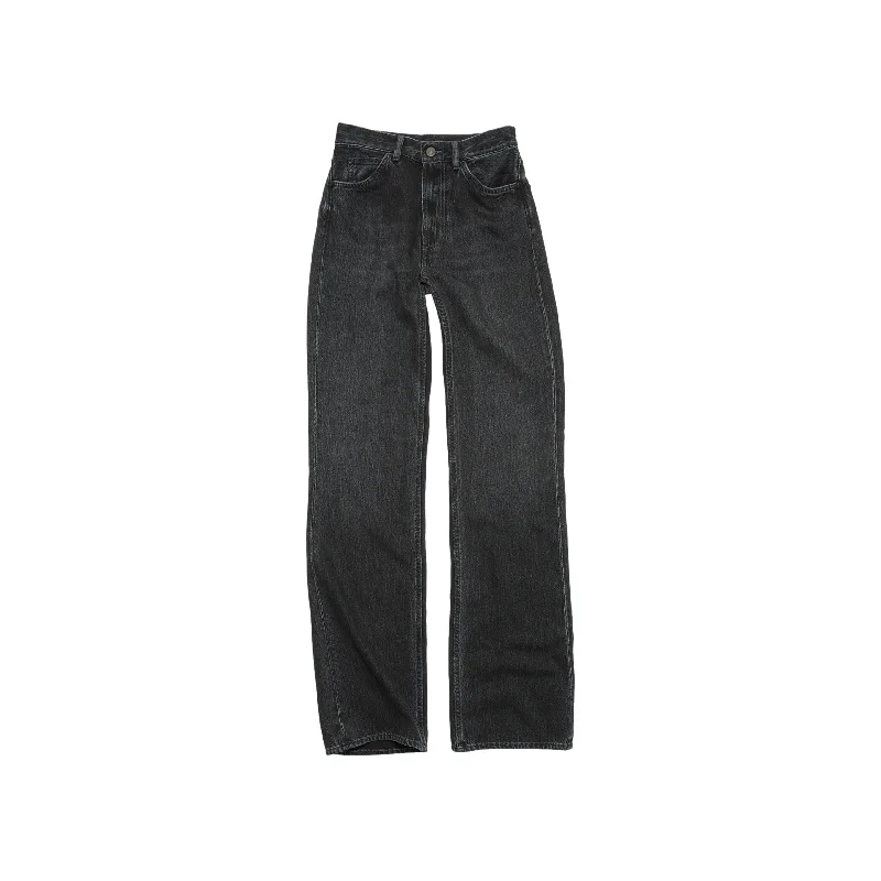 Acne Studios 1977 Jeans (Black) Comfortable Zip-Fly Denim Jeans