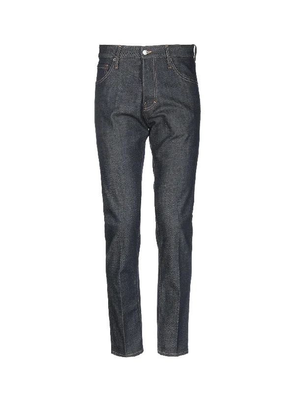 'sexy mercury' jean Comfortable Distressed Straight-Leg Jeans