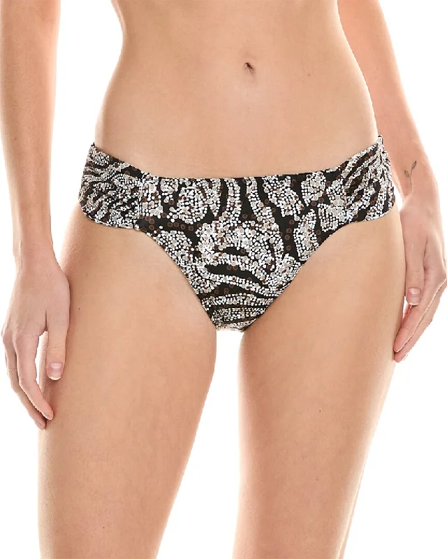 Tommy Bahama Playa Brava Reversible Hipster Bikini Bottom Bikinis with buttons, Trendy, Sexy, Fashionable