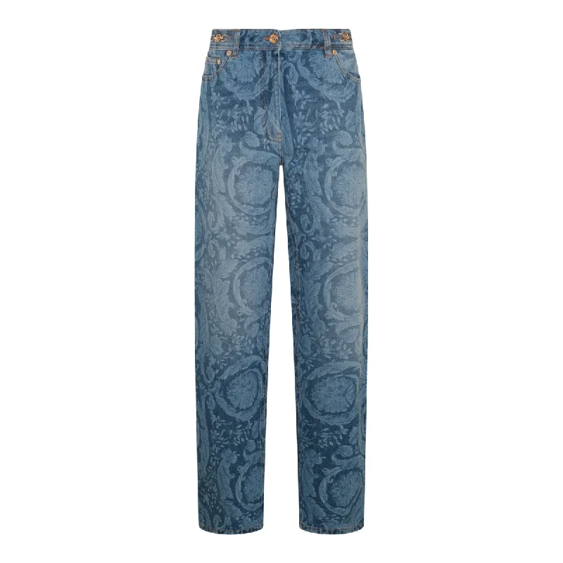 Versace Jeans Fashionable Cropped Denim Jeans