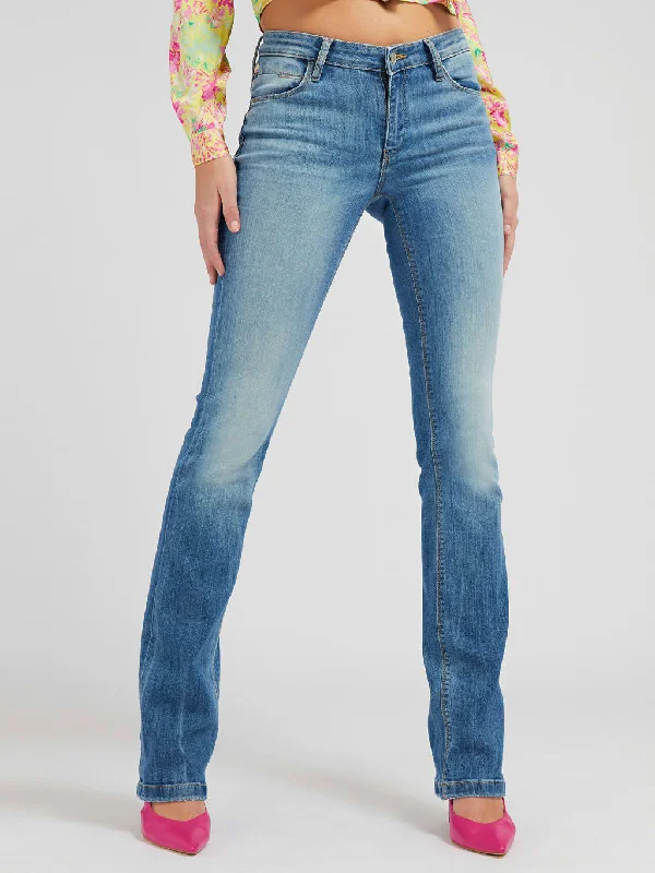 Guess Sexy Boot, Natural Hemp Fiber Jeans Chic Faded Blue Jeans