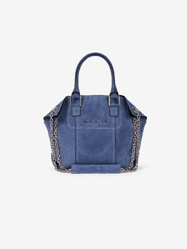 Sac "Little Chamallow" en daim bleu jeans Classic Slim Fit Jeans