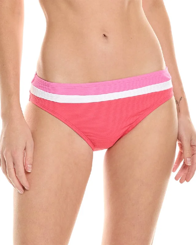 Tommy Bahama Island Cays Colorblocked Hipster Bikini Bottom Bikini with skirt, Feminine, Trendy, Summer