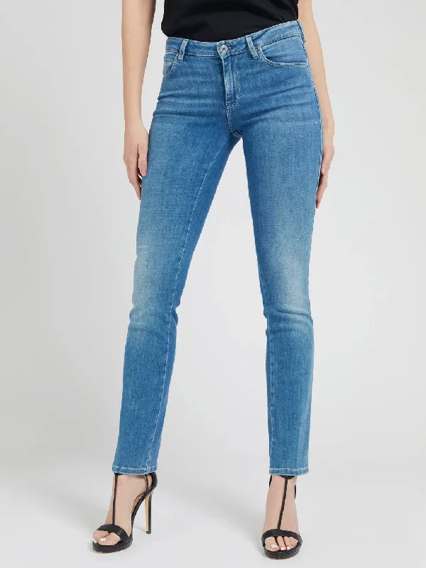 Guess Sexy Straight Jeans, New Featherweight Fashionable Relaxed Fit Denim