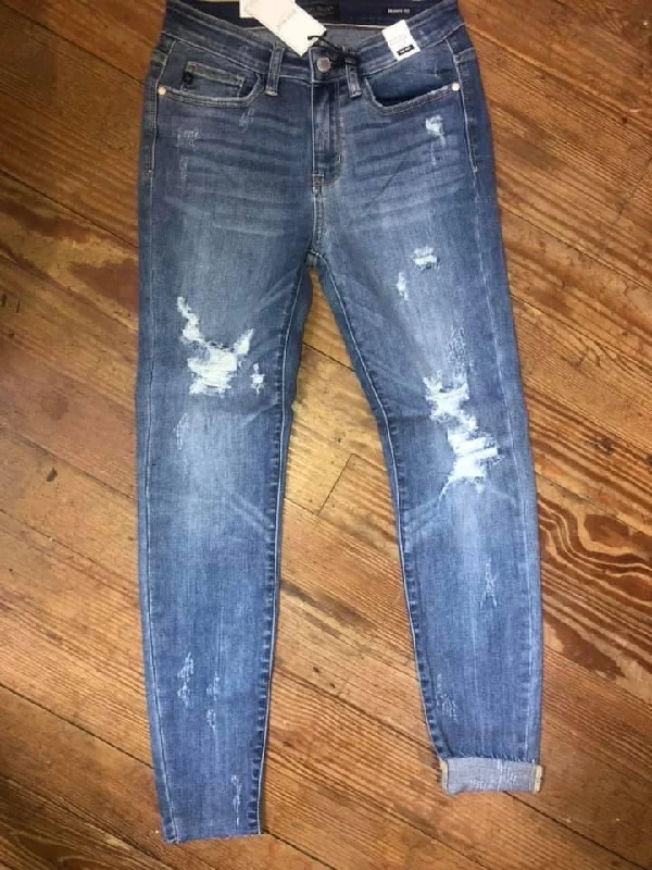 Ripped Jeans Casual Distressed Denim Jeans