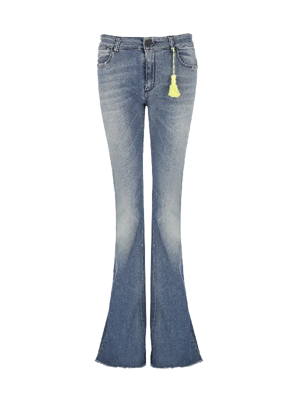 low-rise flared jeans Fashionable Jeggings Style Jeans