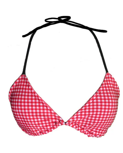 GINGHAM BIKINI TOP Sexy two-piece, Trendy, Comfortable, Vibrant