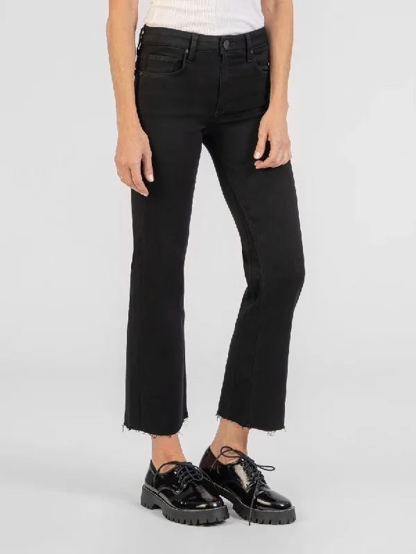 Kut Jeans : Kelsey Mid Rise Ankle Flare Elegant Wide-Leg Jeans