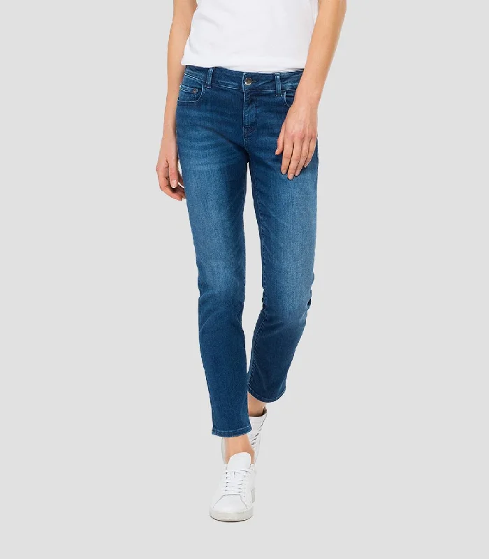 Replay Womens Faaby Slim Fit Jeans, WA429 93A 823 009 Stylish Cargo Style Jeans