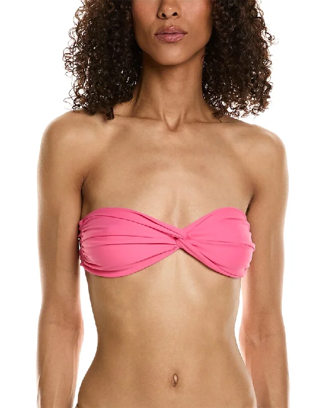 Ramy Brook Florence Bikini Top Bikini with front tie, Sexy, Chic, Comfortable