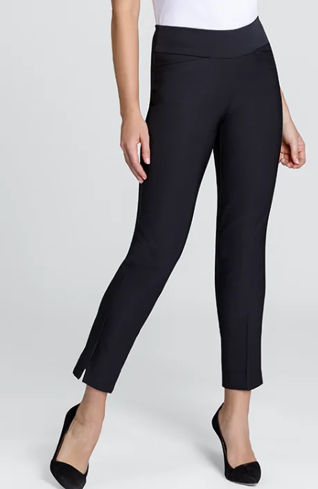 Tail Activewear Mulligan Ankle Pant in Black 28" | SPF 40 Comfortable Denim Leggings