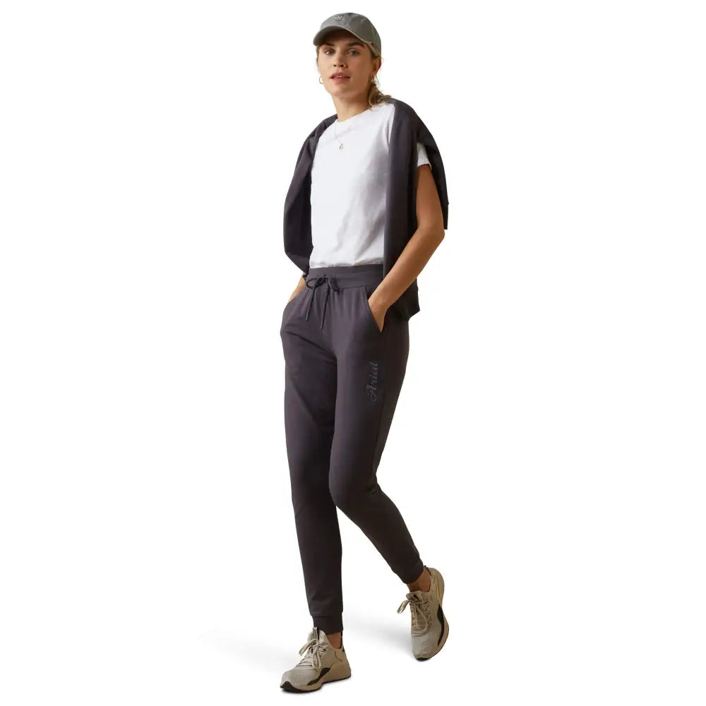 Ariat Womans Memento Jogger Sweat Pants High-Waist Jogger Pants