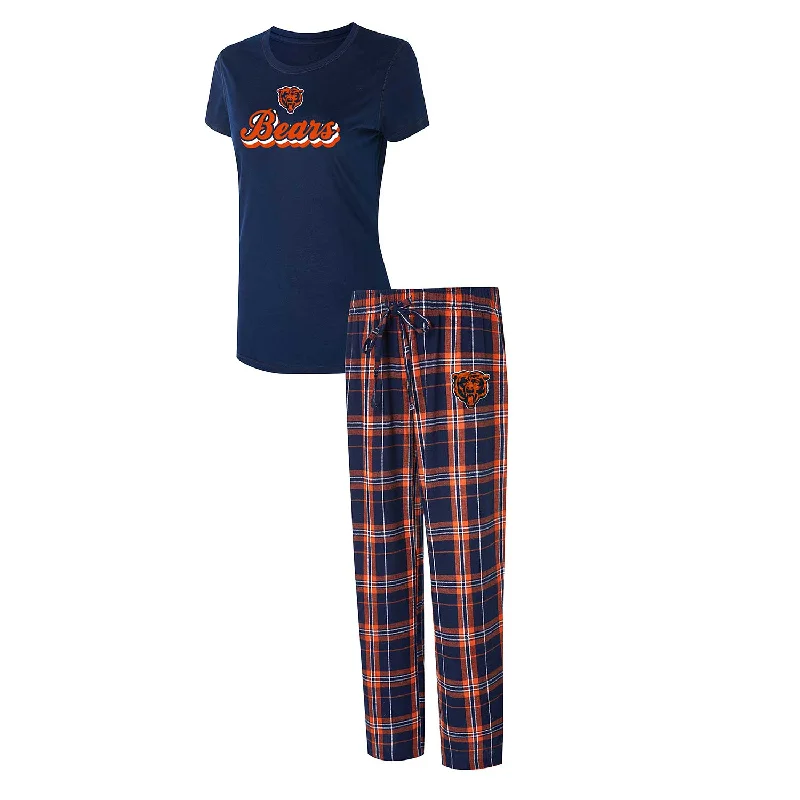 Chicago Bears Womens Ethos Pant & Top Set Stylish Slim Trousers