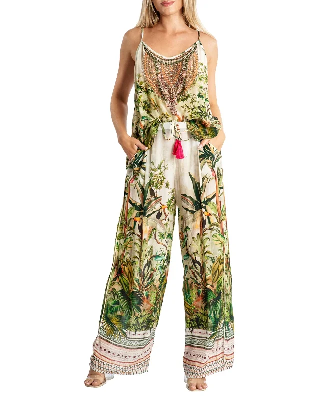 Tropical Paradise Pants Set Cozy Jogger Leggings