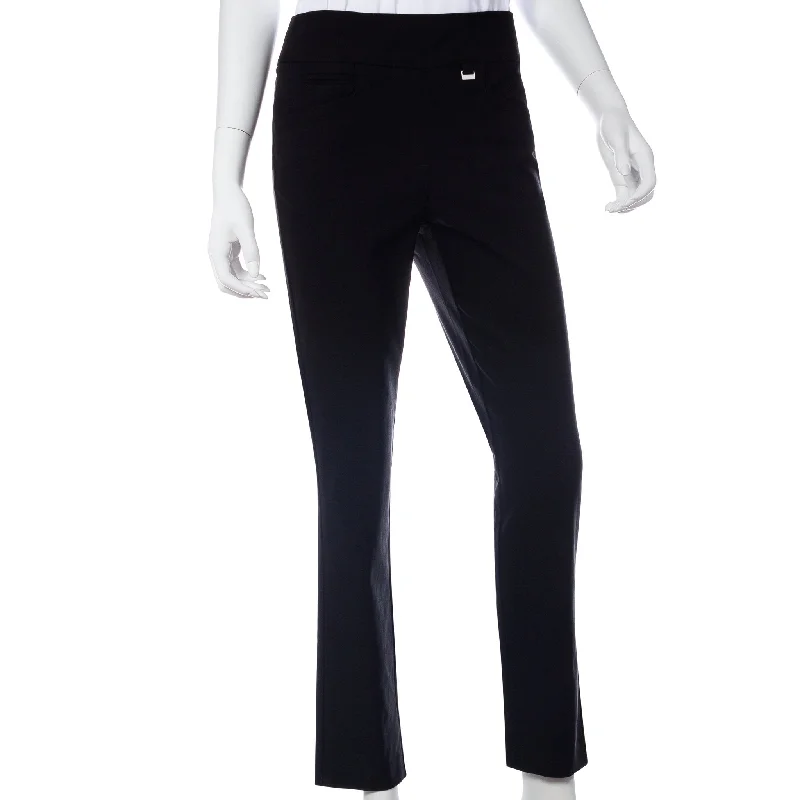 EP NY Bi Stretch Slim Ankle Pant - Black Casual Drawstring Pants