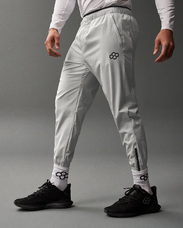 RUDIS Performance Uniform Pants - Lunar Gray Comfy High-Waist Jeans