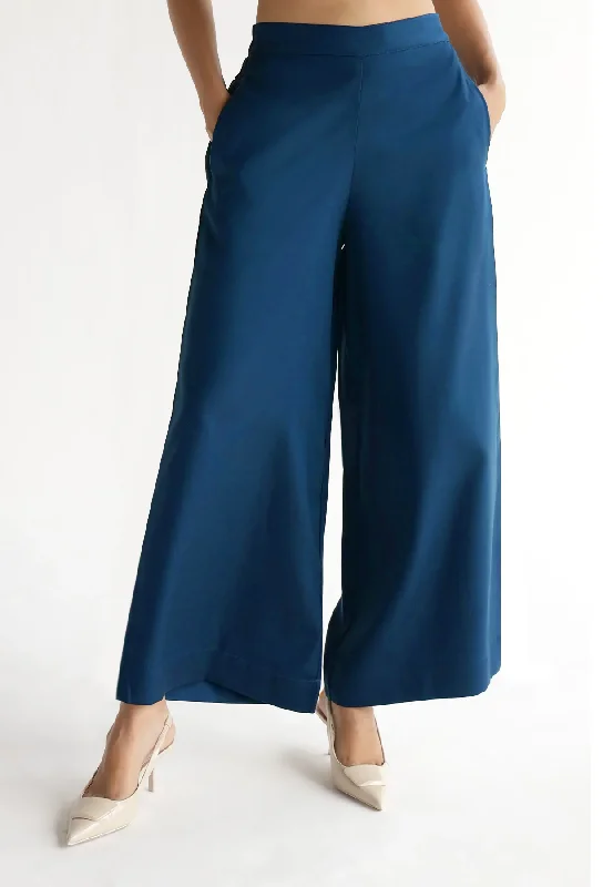 Essential Pants : Prussian Blue Classic Chino Pants