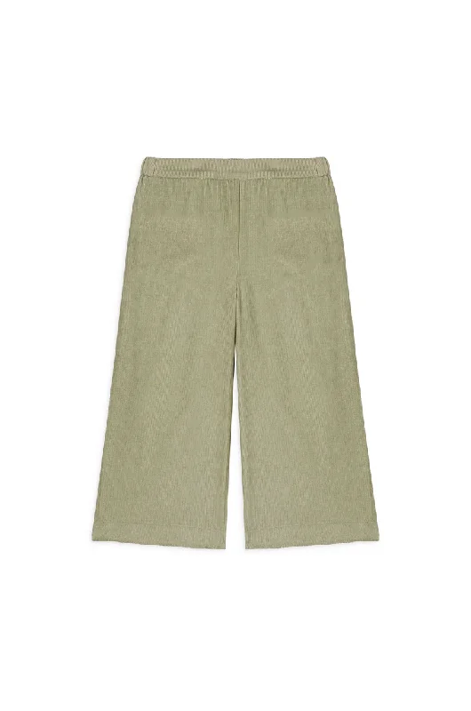 Pants Flor | Sage Relaxed High-Waist Trousers