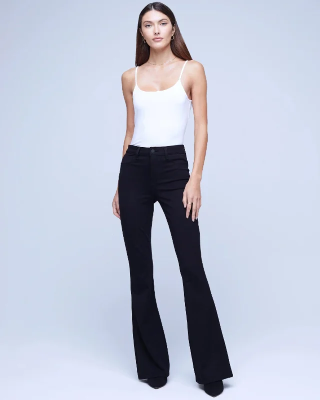 "Marty" Pant Formal Wide-Leg Pants