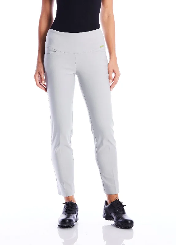 Swing Control Masters Ankle Pant-White Soft Sweatpants Style