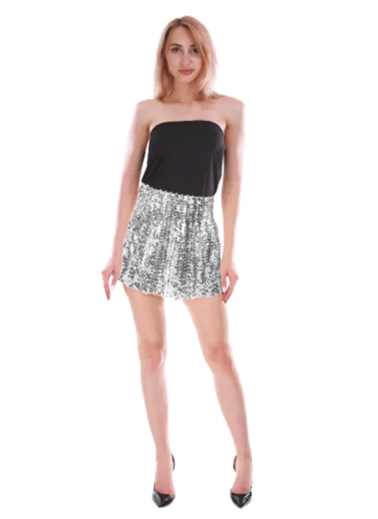 Adult Sequin Skirt - All Colors leather skirt bold