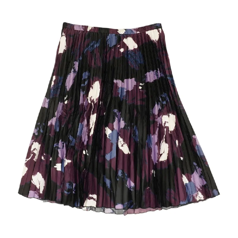 Multi Graphic Midi Skirt wrap skirt elegant