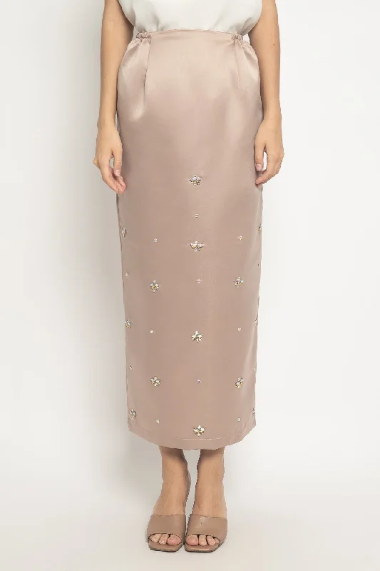 Lumiere Skirt in Latte maxi skirt elegant