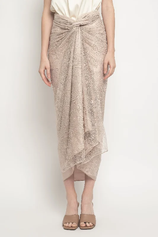 Alisya Skirt in Nude low waist skirt