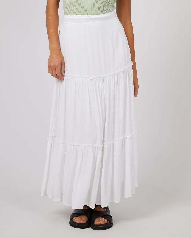 Olsen Skirt White lace skirt delicate