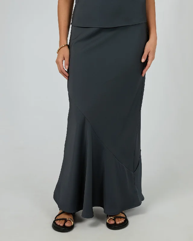 Carter Maxi Skirt Ink relaxed fit skirt