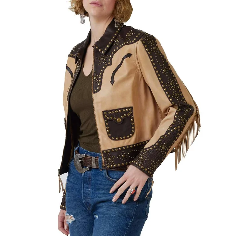 Double D Ranch Women's MacAlister Jacket Welt Pockets Slit Pockets Flap Pockets