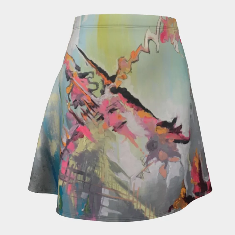 Flair skirt - menopause 2 chiffon skirt airy