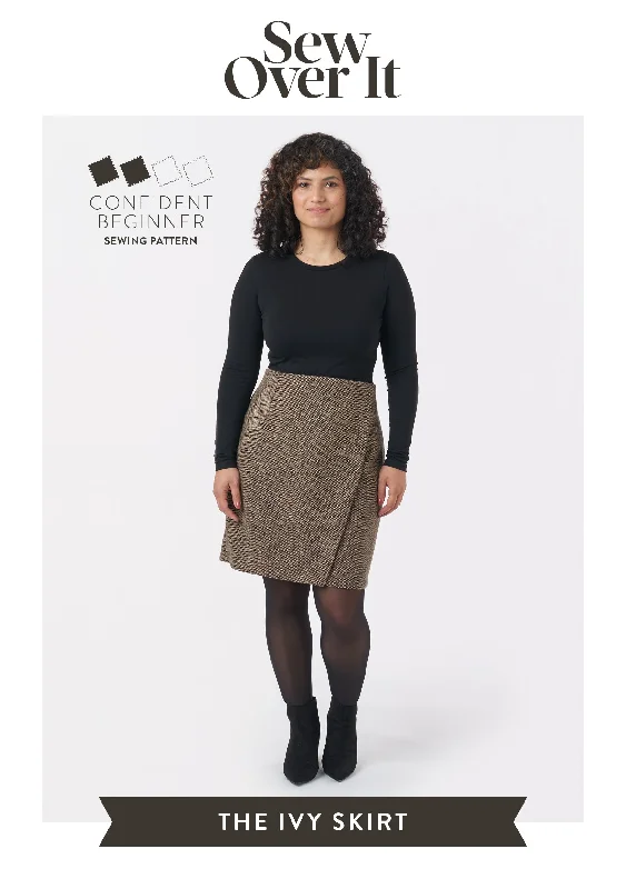 Ivy Skirt PDF Sewing Pattern pencil skirt chic