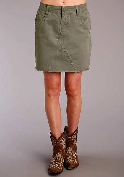 Stetson Ladies Collection Olive Twill Skirt Style 11-060-0565-1428 wool skirt warm