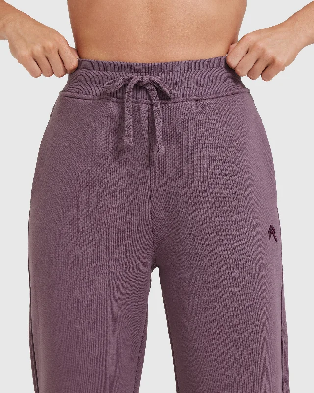 All Day Straight Leg Jogger | Vintage Purple