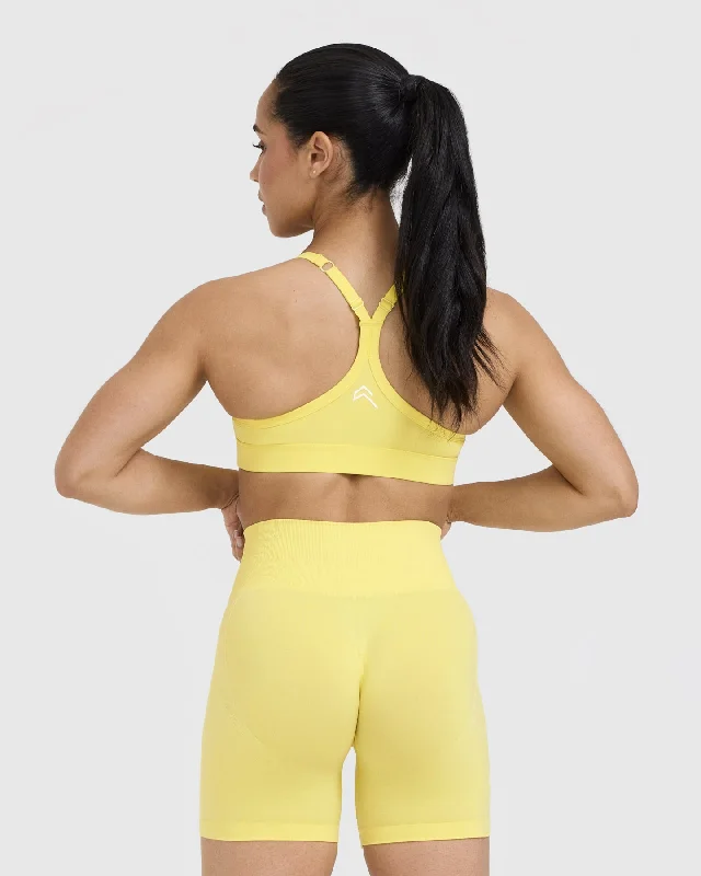 Everyday Sports Bra | Lemon Yellow