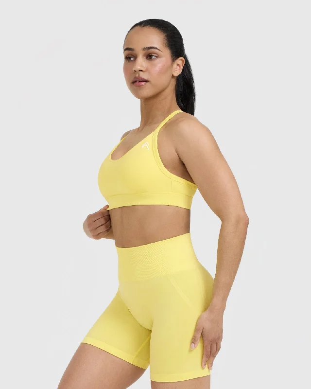 Everyday Sports Bra | Lemon Yellow