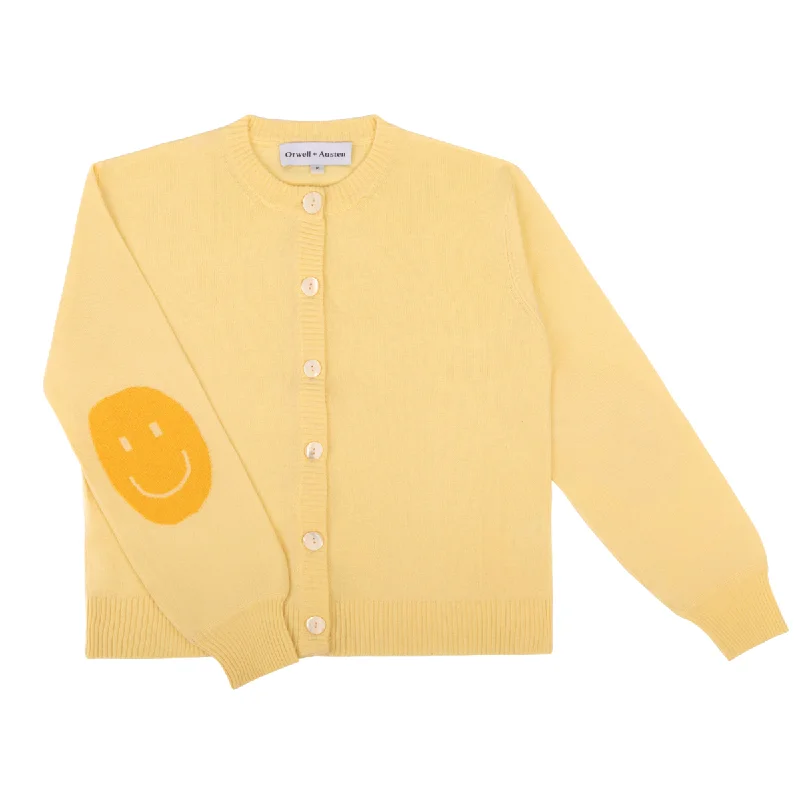 Smile Patch Cardigan