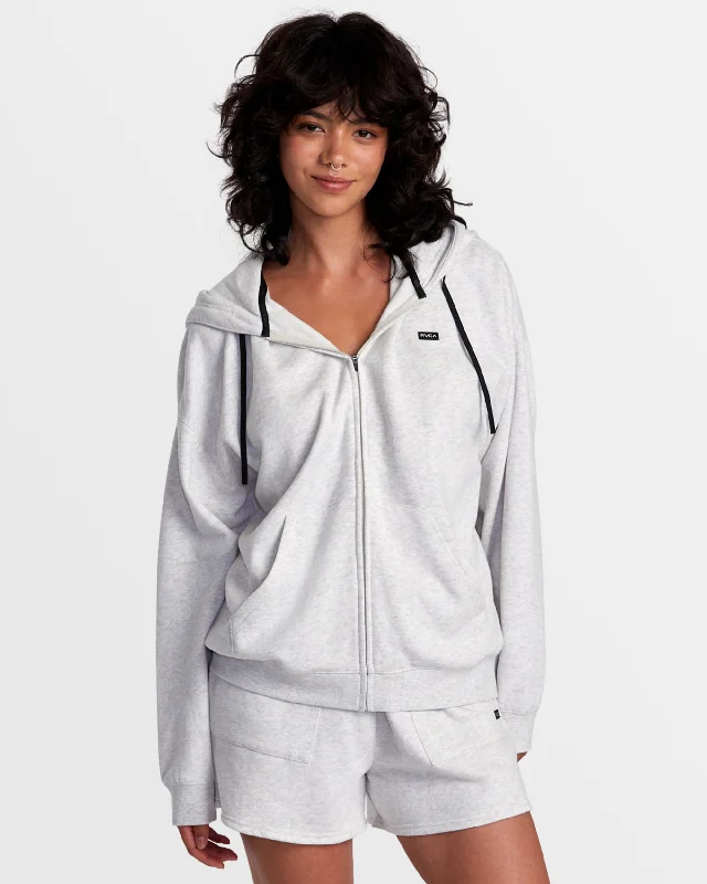 Selects Hooded Base Layer Top - Heather Grey