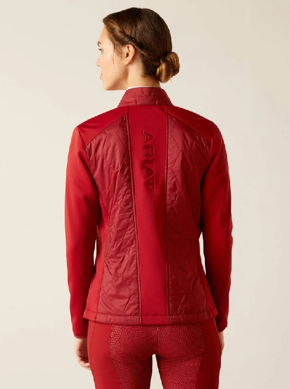 Ariat women’s fusion insulated jacket - sun dried tomato