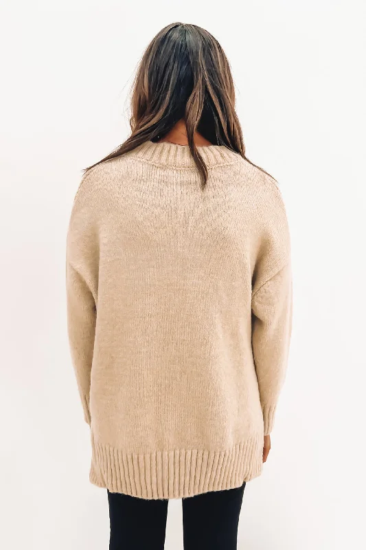 Candice Knit Jumper Beige