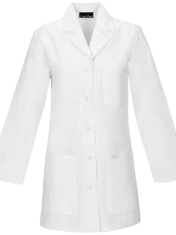 Cherokee Women's Traditional 32"" Lab Coat | White