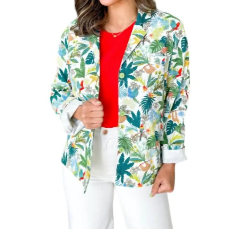 Jungle Jacket In Multi Color